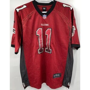 Nike Red‎ NFL Atlanta Falcons Julio Jones #11 Alt Football Jersey Mens Size 52